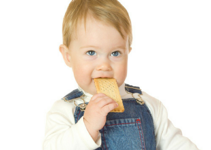 self eating baby