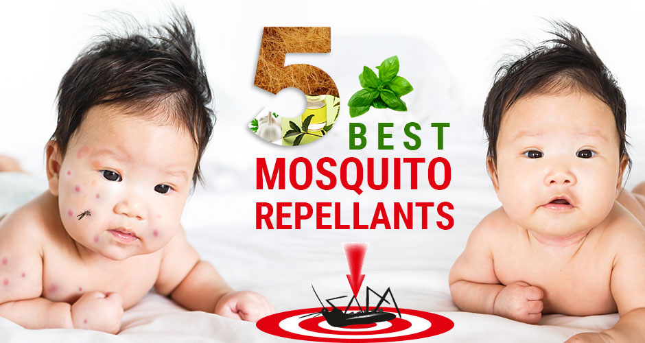 5 best mosquito repellent (non-toxic) for your baby