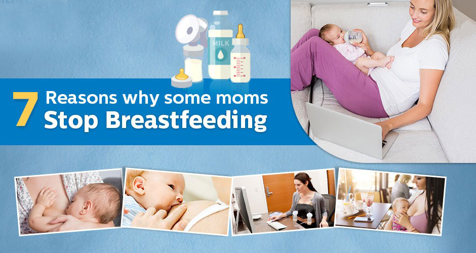 7 top reasons why some moms stop breastfeeding